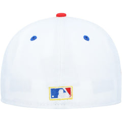 Toronto Blue Jays 30th Anniversary Cherry Lolli 59FIFTY Fitted Hat - White/Royal | New Era