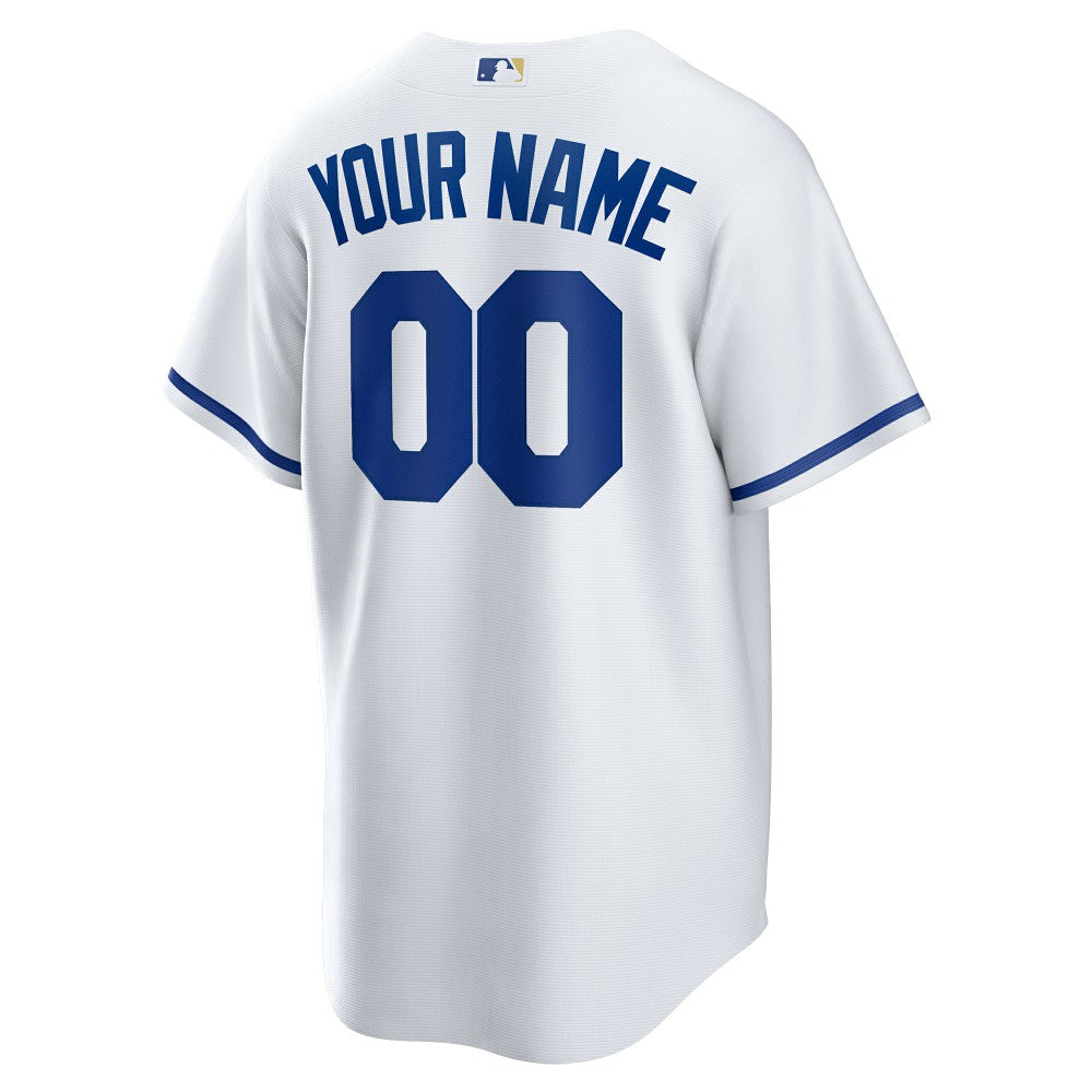Kansas City Royals Replica Custom Jersey - White | Nike