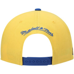 Denver Nuggets Hardwood Classics Snapback Hat sale - Gold/Royal | Mitchell & Ness for sale
