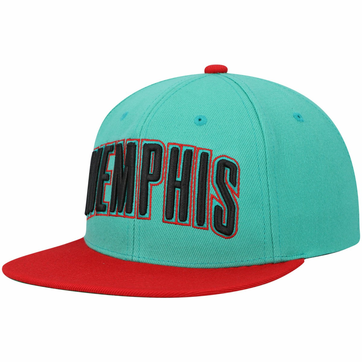 Memphis Grizzlies Hardwood Classics Snapback Hat - Teal | Mitchell & Ness cheap