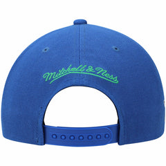 Minnesota Timberwolves Hardwood Classics Snapback Hat - Blue | Mitchell & Ness on sale