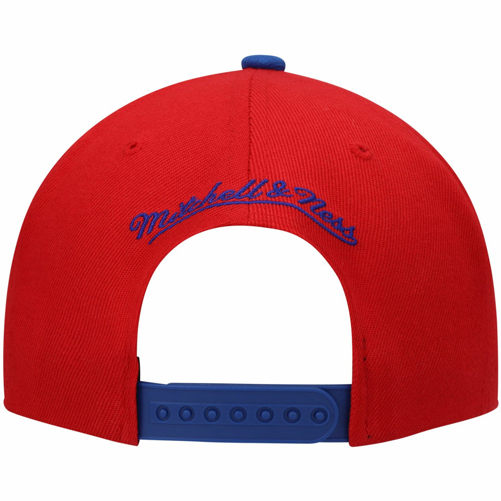 Sacramento Kings Hardwood Classics Snapback Hat - Red/Royal | Mitchell & Ness sale