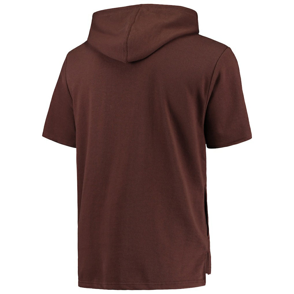 Cleveland Browns Game Day Hoodie T-Shirt - Brown sale