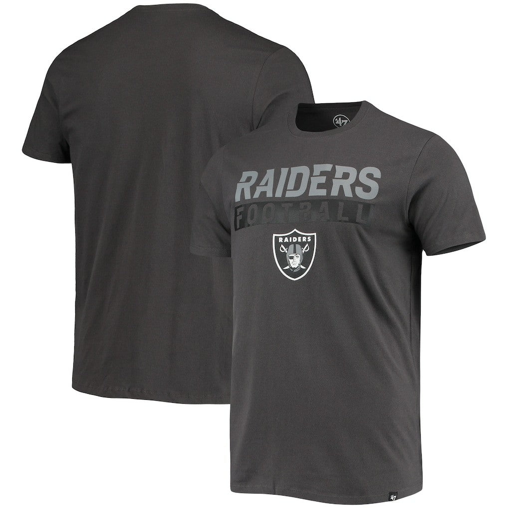 Las Vegas Raiders '47 Dark Ops Super Rival T-Shirt - Charcoal outlet