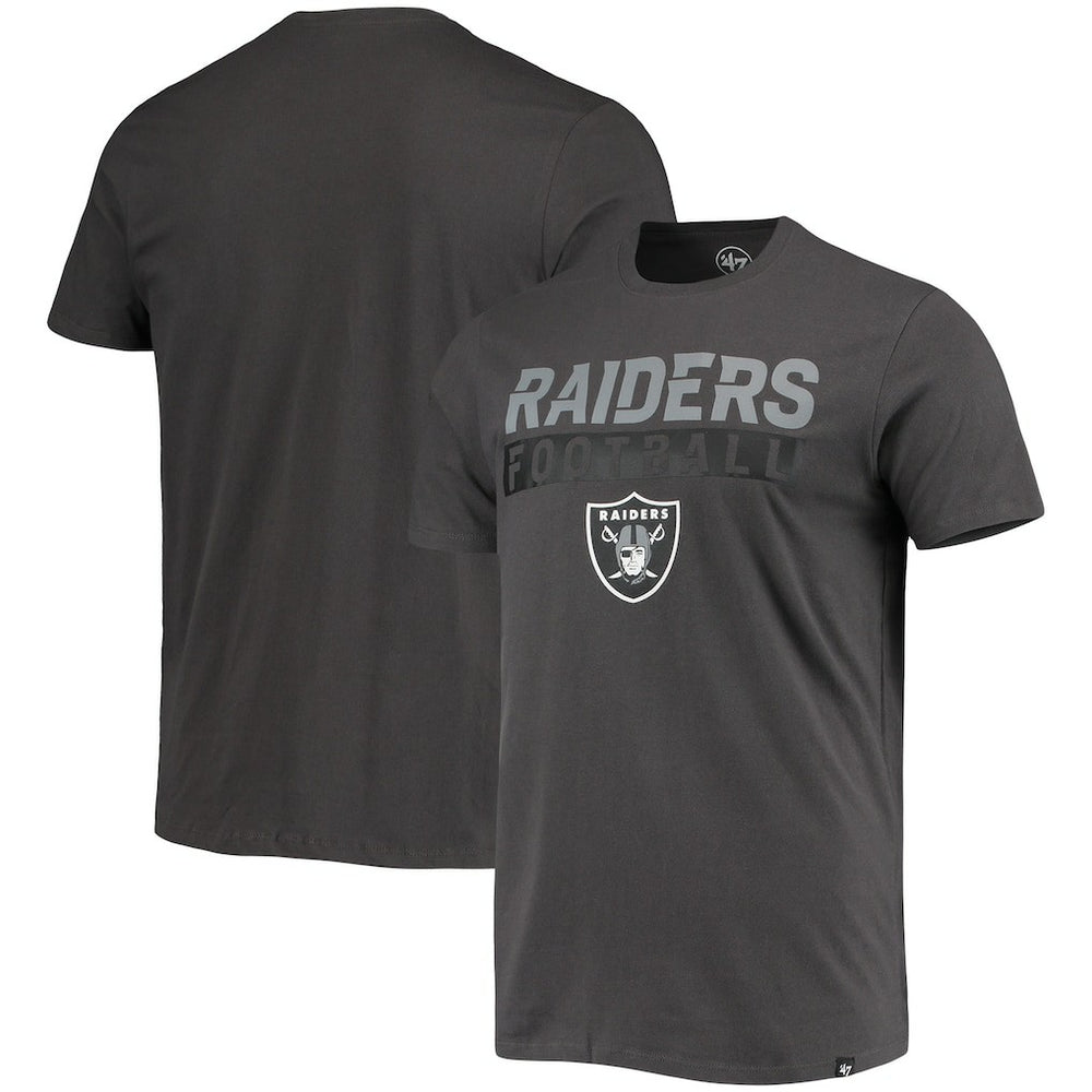 Las Vegas Raiders '47 Dark Ops Super Rival T-Shirt - Charcoal outlet
