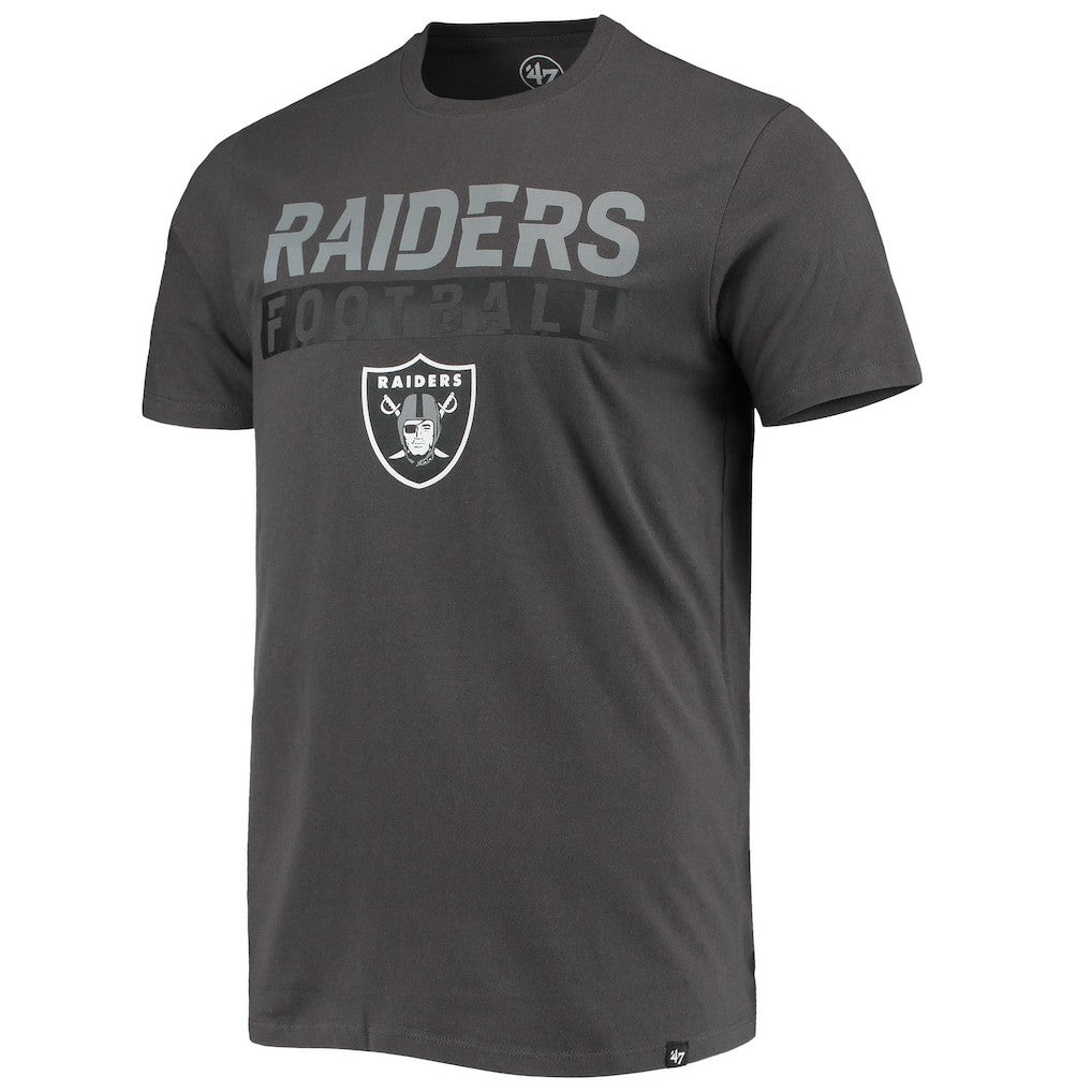 Las Vegas Raiders '47 Dark Ops Super Rival T-Shirt - Charcoal outlet