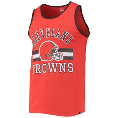 Cleveland Browns '47 Edge Super Rival Tank Top - Orange discount