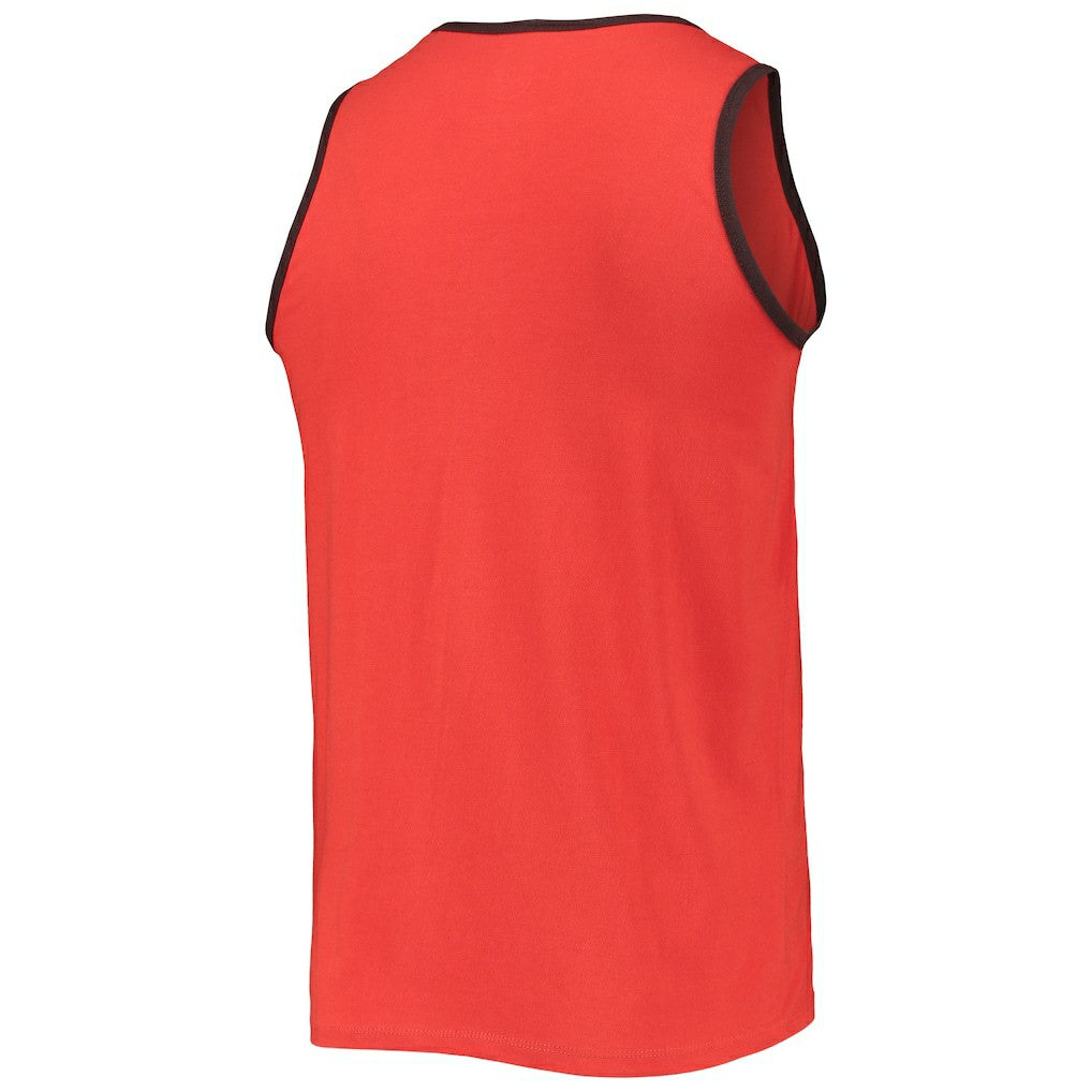 Cleveland Browns '47 Edge Super Rival Tank Top - Orange discount
