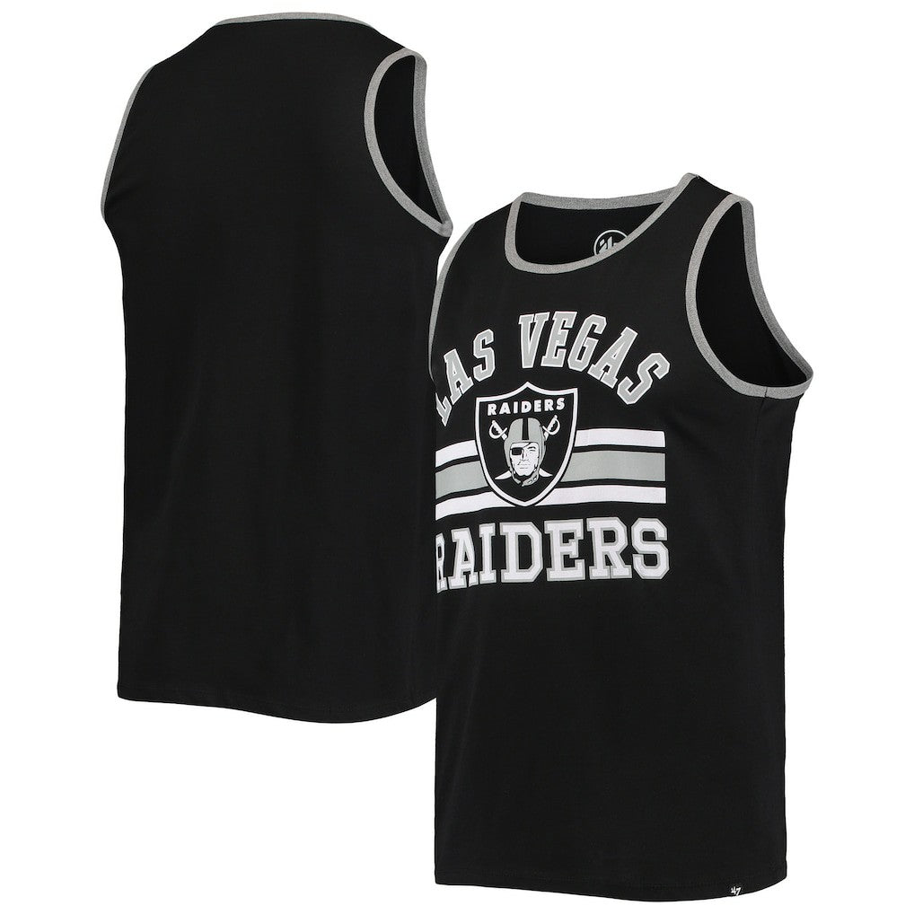 Las Vegas Raiders '47 Edge Super Rival Tank Top - Black on sale