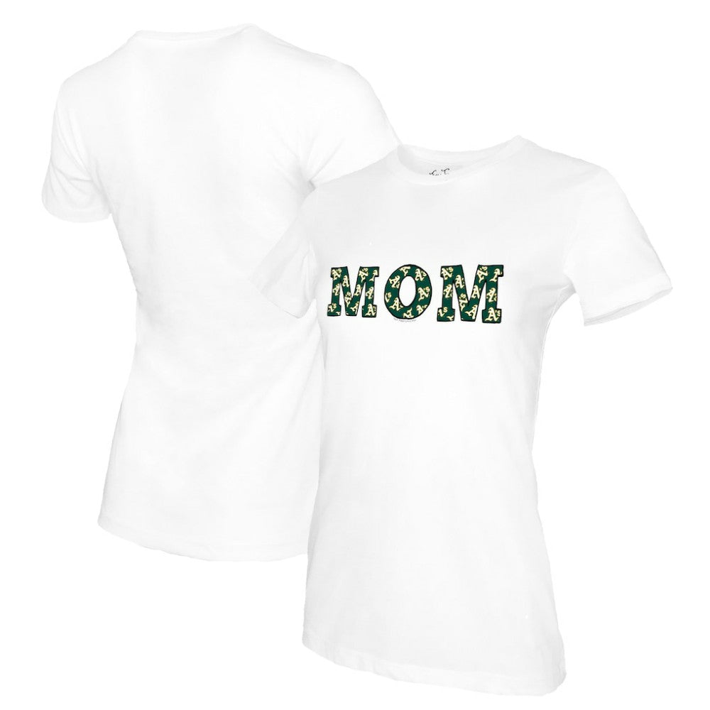 Athletics Tiny Turnip Women's Mom T-Shirt - White