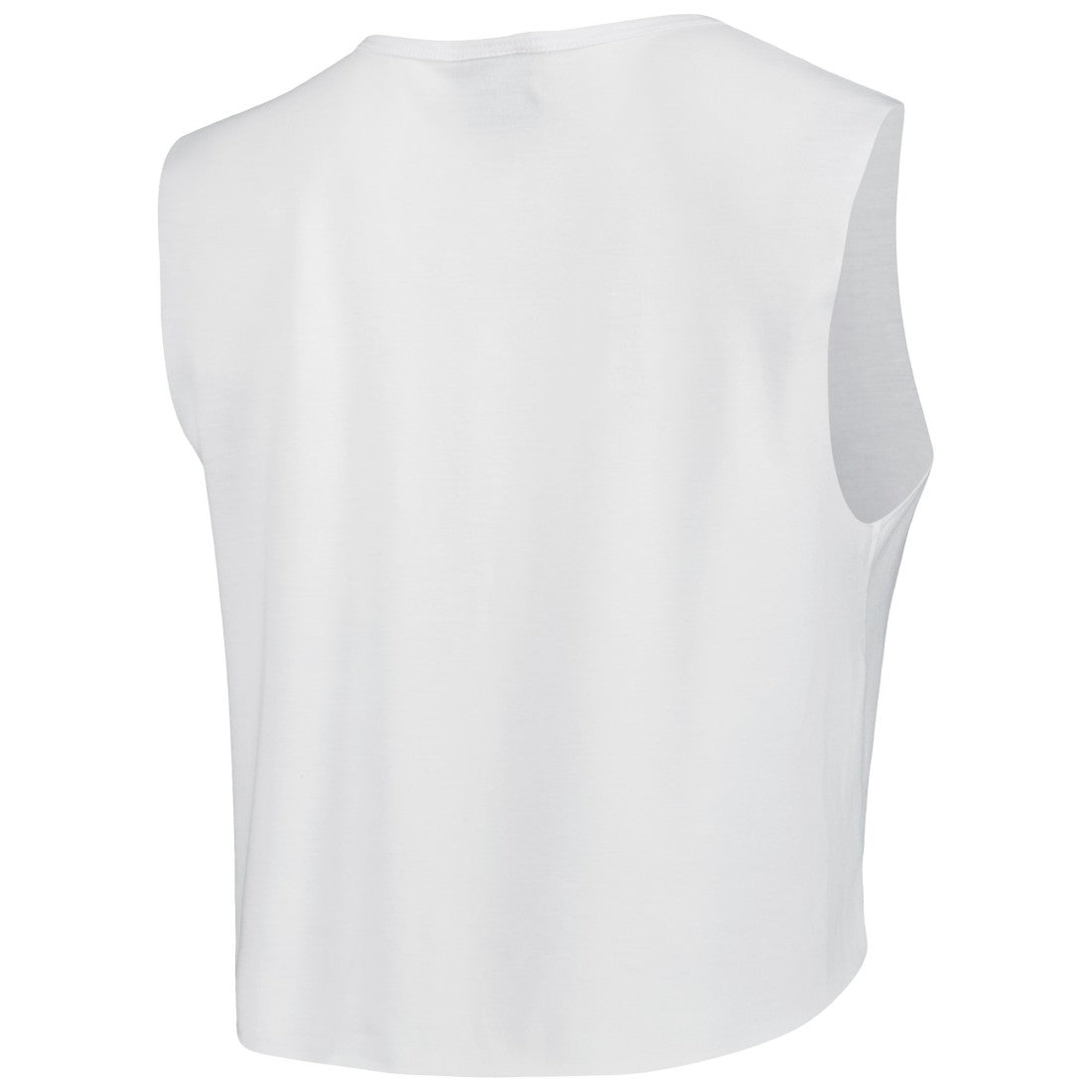 Tampa Bay Buccaneers Cuce Women's Sequin Tri-Blend Cropped Tank Top - White discount