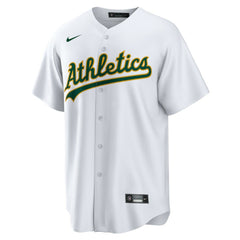 Athletics Home Blank Replica Jersey - White | Nike