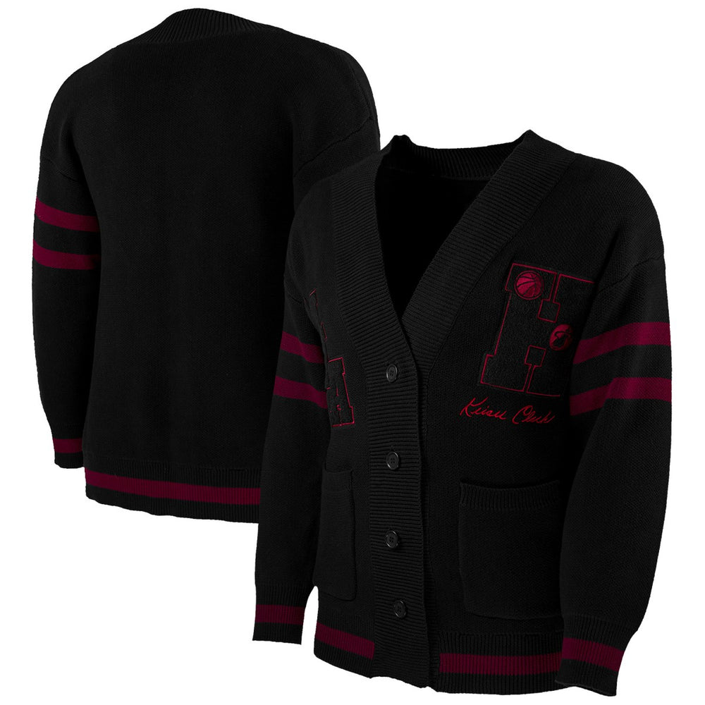 Miami Heat NBA x Keiser Clark No Caller ID Button-Up Cardigan - Black/Red on sale