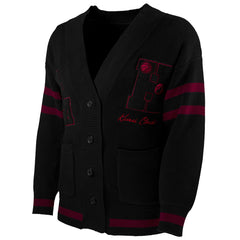 Miami Heat NBA x Keiser Clark No Caller ID Button-Up Cardigan - Black/Red on sale