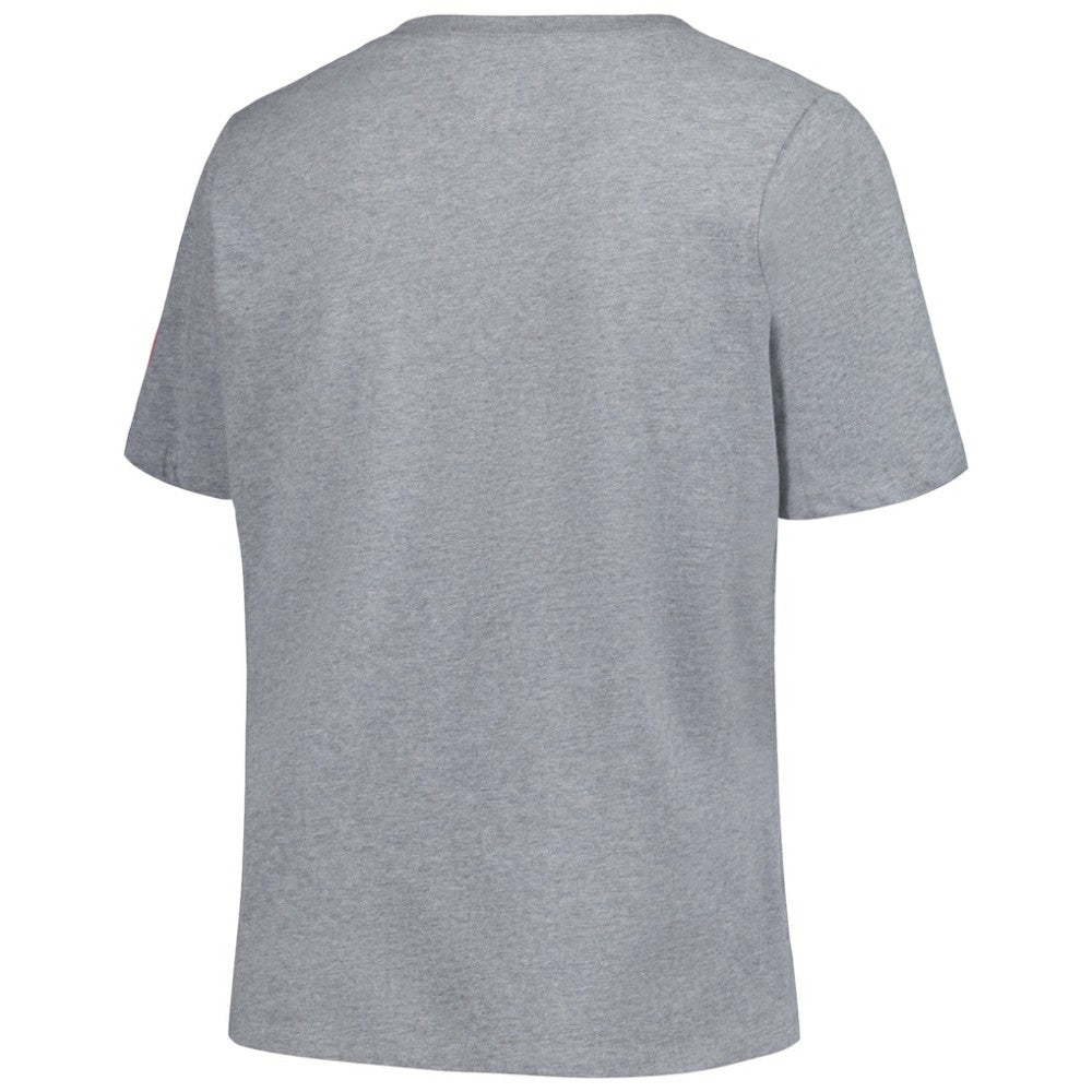 Colorado Rockies Women's City Connect Plus Size V-Neck T-Shirt - Gray | New Era
