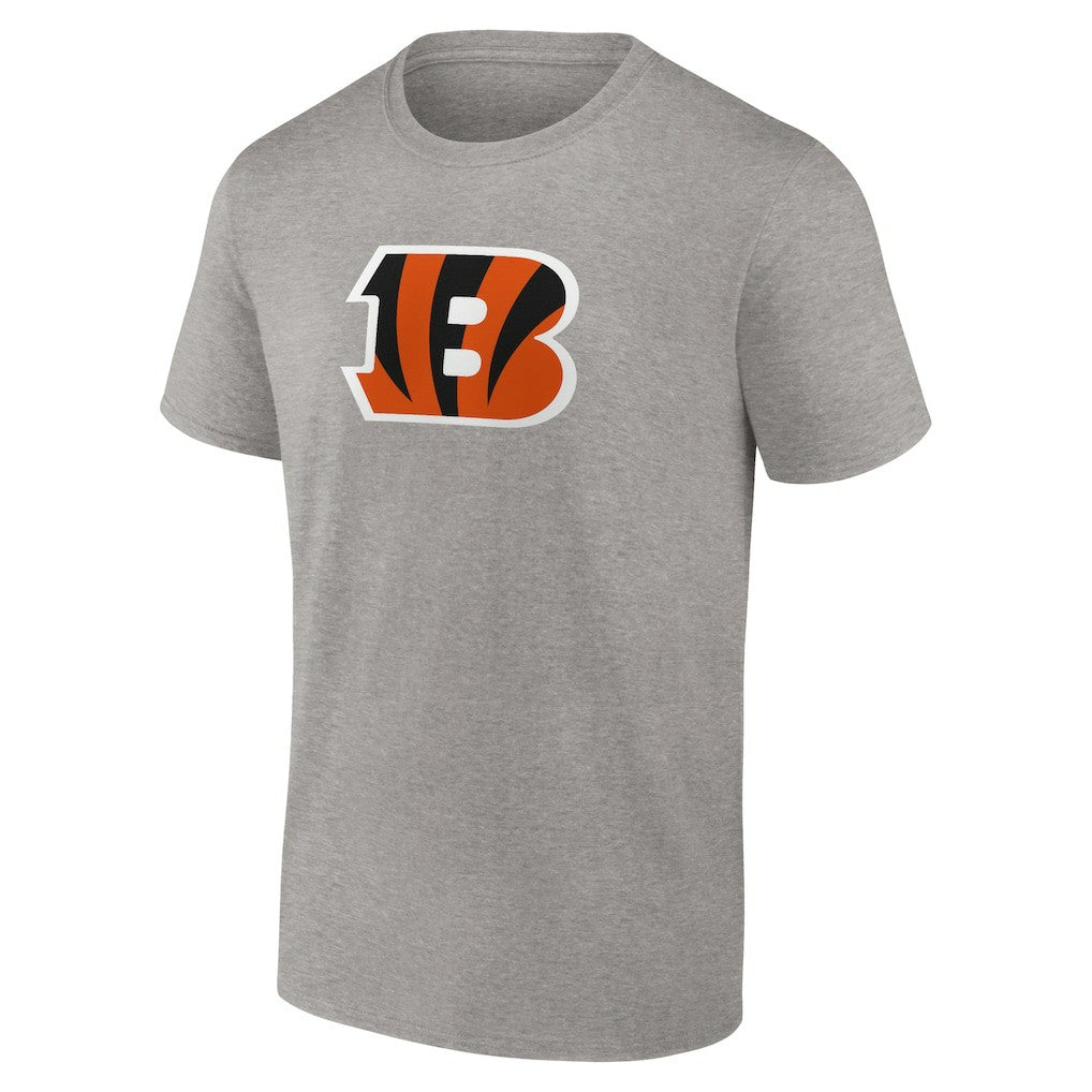 Cincinnati Bengals Primary Logo T-Shirt - Heather Gray sale