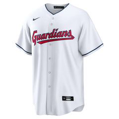 Cleveland Guardians Home Blank Replica Jersey - White | Nike