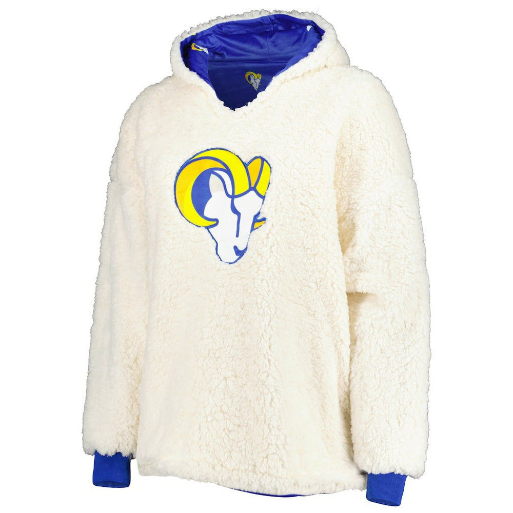 Los Angeles Rams FOCO Repeat Print Reversible Hoodeez outlet
