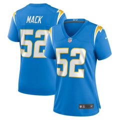 Khalil Mack Los Angeles Chargers Women's Player Jersey - Powder Blue | Nike for sale