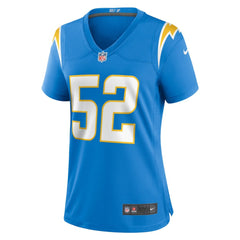 Khalil Mack Los Angeles Chargers Women's Player Jersey - Powder Blue | Nike for sale