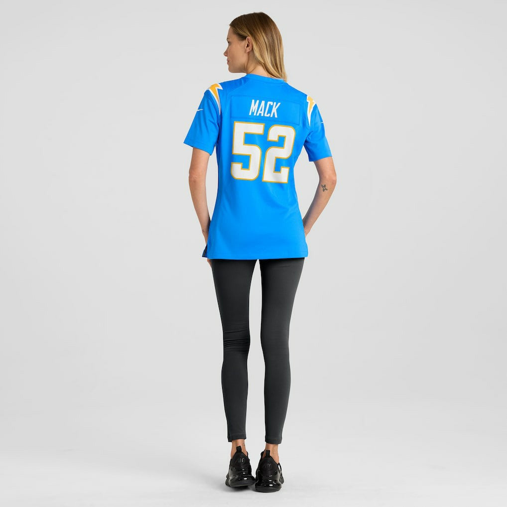 Khalil Mack Los Angeles Chargers Women's Player Jersey - Powder Blue | Nike for sale