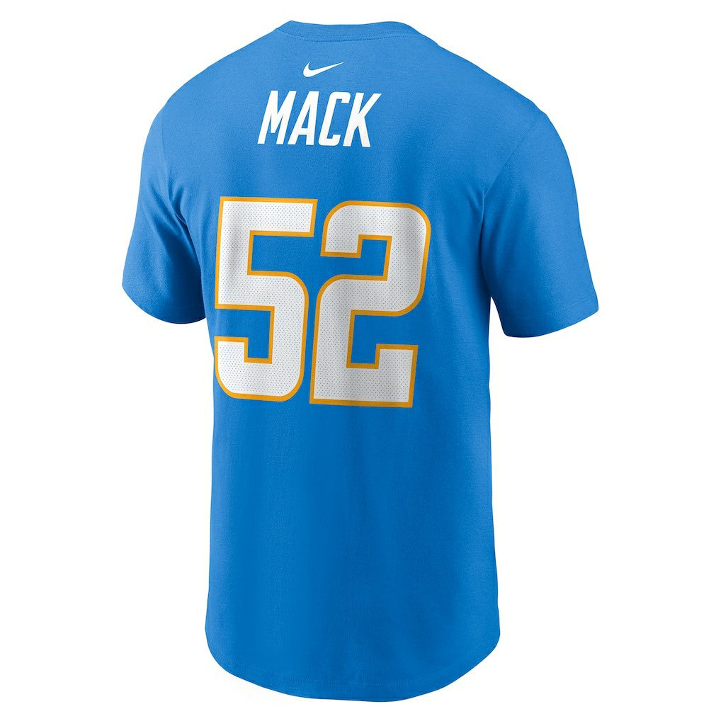 Khalil Mack Los Angeles Chargers Player Name & Number T-Shirt - Powder Blue | Nike sale