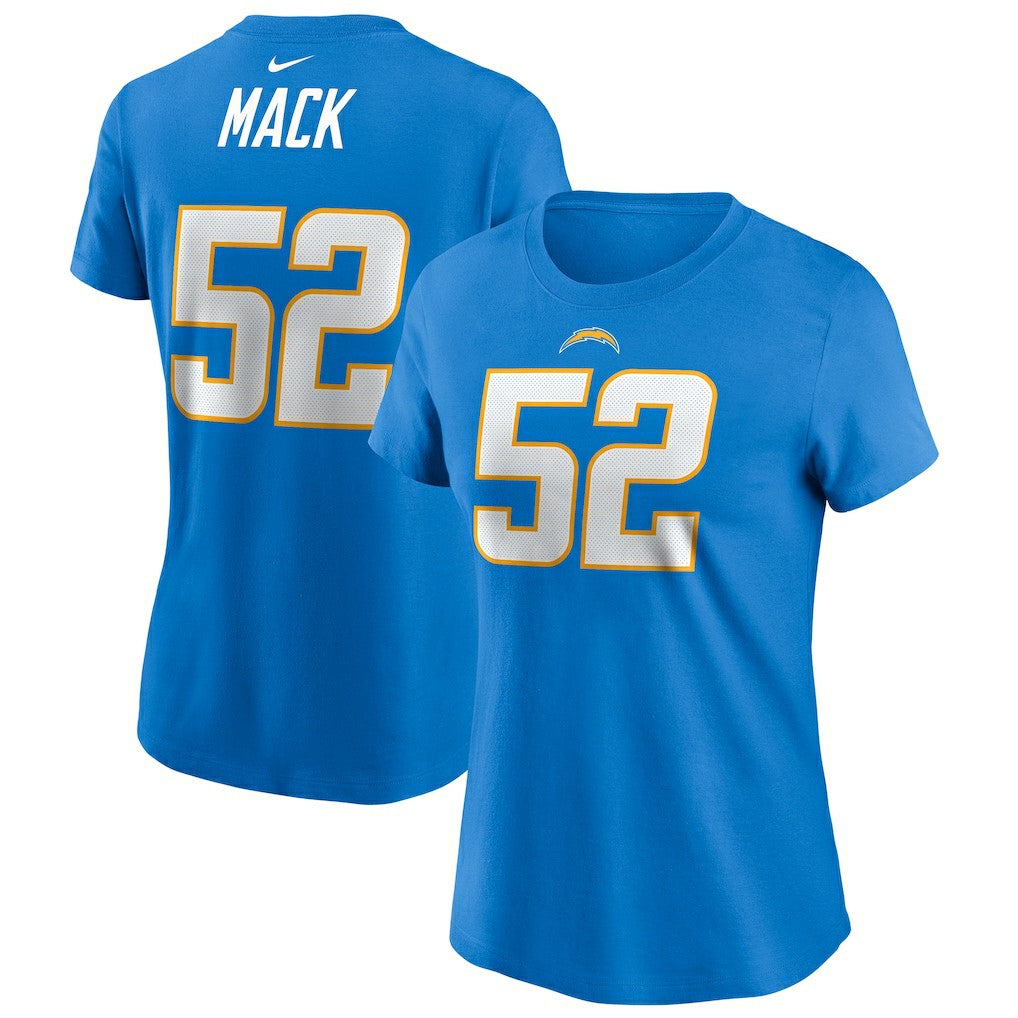 Khalil Mack Los Angeles Chargers Women's Player Name & Number T-Shirt - Powder Blue | Nike online