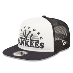 New York Yankees Gradient Golfer 9FIFTY Snapback Hat - White/Navy | New Era