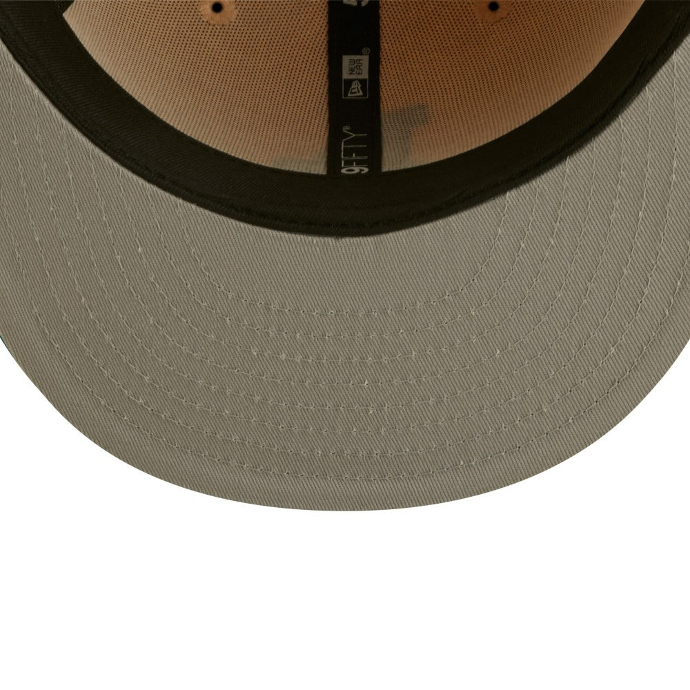Los Angeles Dodgers  Mango Forest 59FIFTY fitted hat - Natural/Teal | New Era