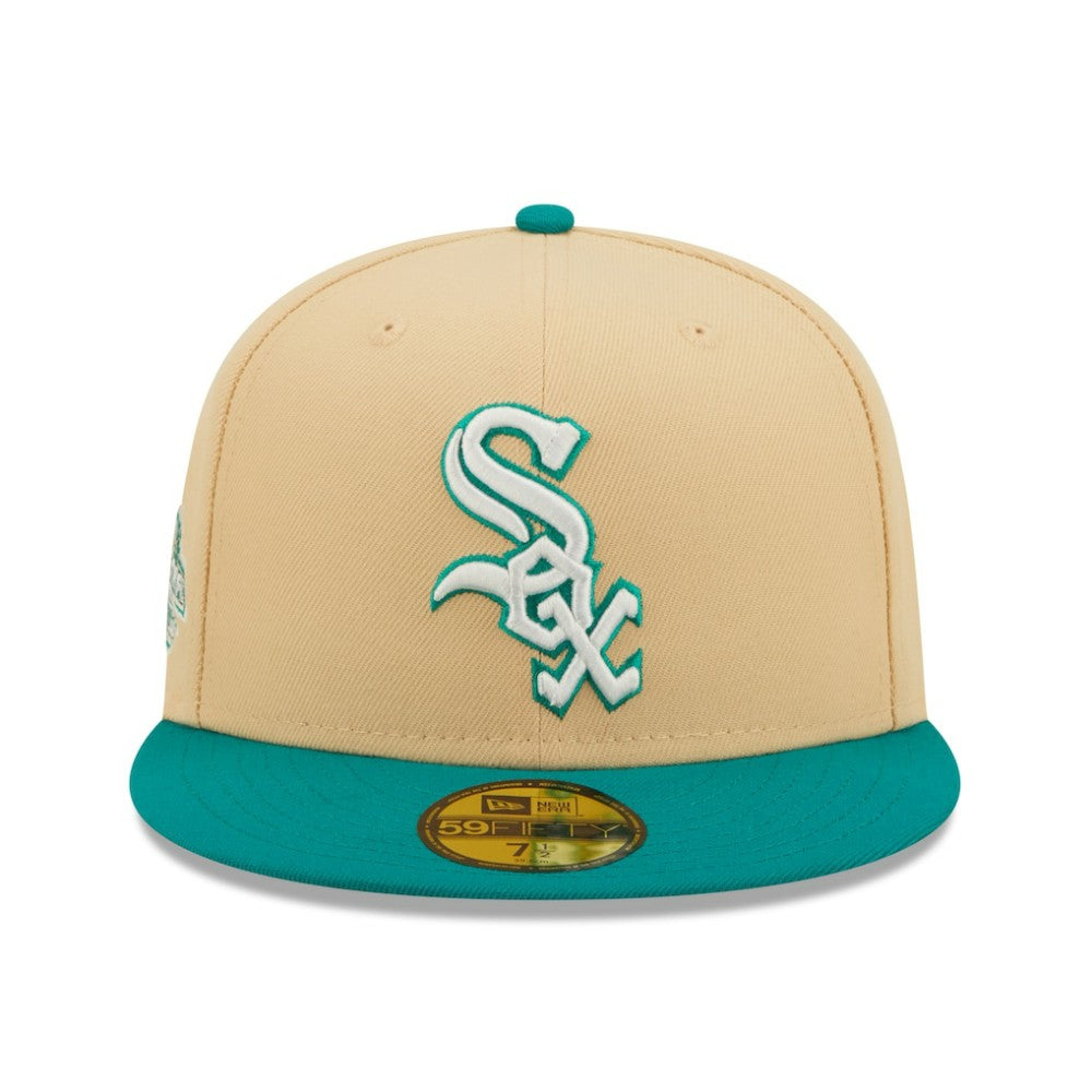 Chicago White Sox  Mango Forest 59FIFTY fitted hat - Natural/Teal | New Era