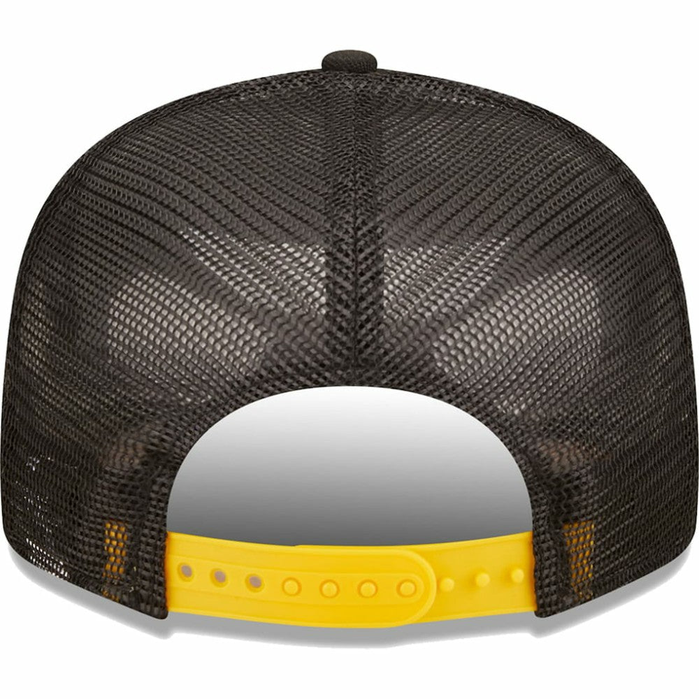 Pittsburgh Pirates Patriot Trucker 9FIFTY Snapback Hat - Black | New Era