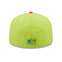New York Yankees Cyber Highlighter 59FIFTY Fitted Hat - Green/Red | New Era