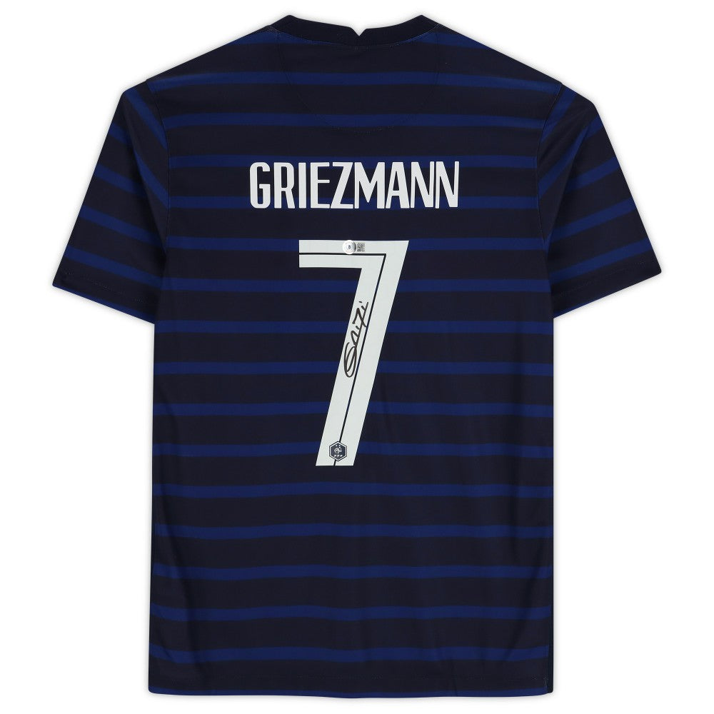 Antoine Griezmann France Autographed Blue Jersey | Fanatics shop