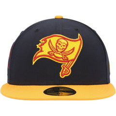Tampa Bay Buccaneers New Era 30 Seasons 59FIFTY Fitted Hat - Navy/Gold discount
