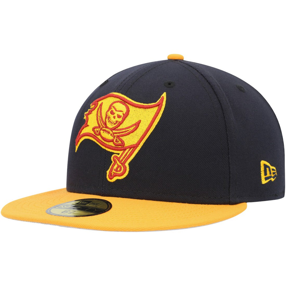 Tampa Bay Buccaneers New Era 30 Seasons 59FIFTY Fitted Hat - Navy/Gold discount