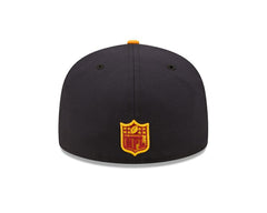 Cleveland Browns New Era 60th Anniversary 59FIFTY Fitted Hat - Navy/Gold cheap