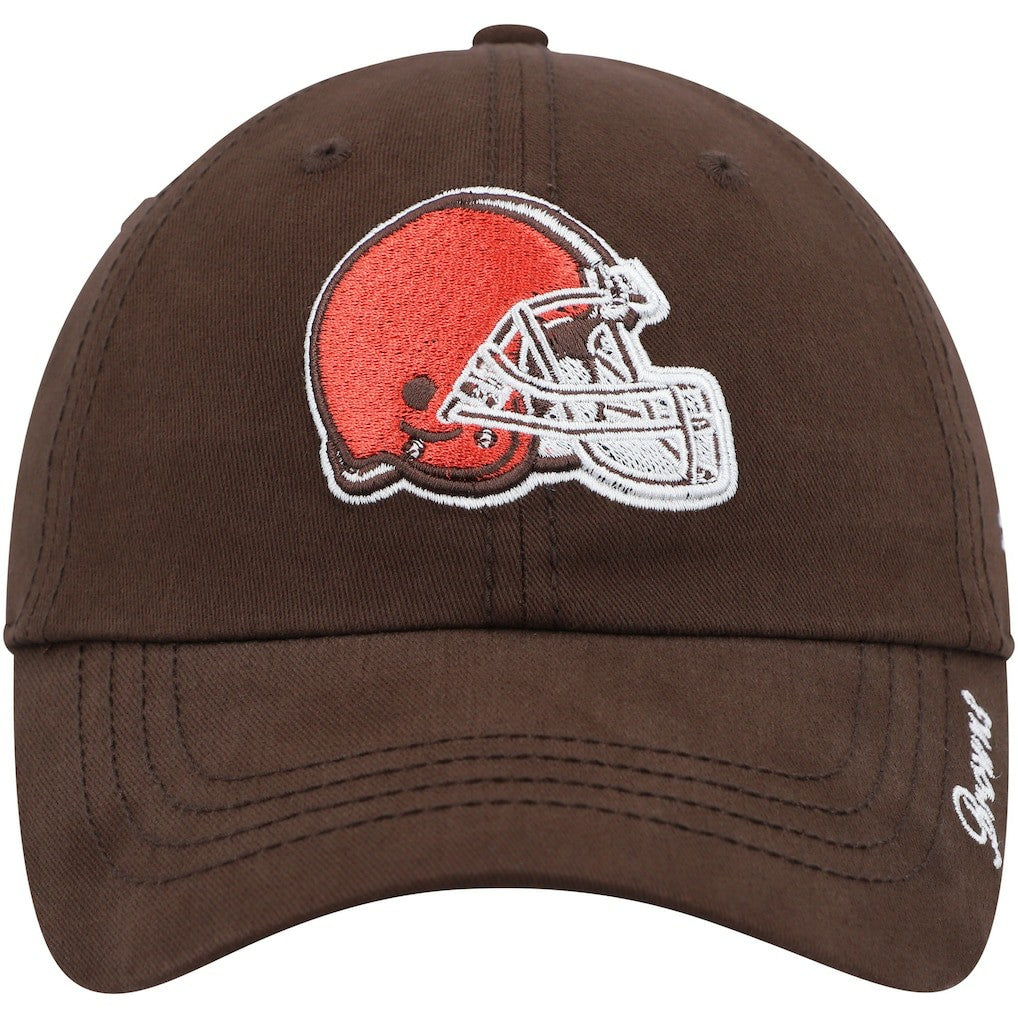 Cleveland Browns '47 Women's Miata Clean Up Primary Logo Adjustable Hat - Brown outlet