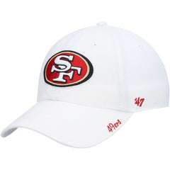 San Francisco 49ers '47 Women's Miata Logo Clean Up Adjustable Hat - White discount