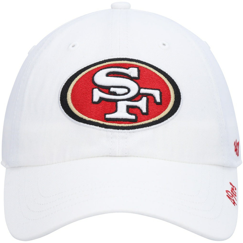 San Francisco 49ers '47 Women's Miata Logo Clean Up Adjustable Hat - White discount