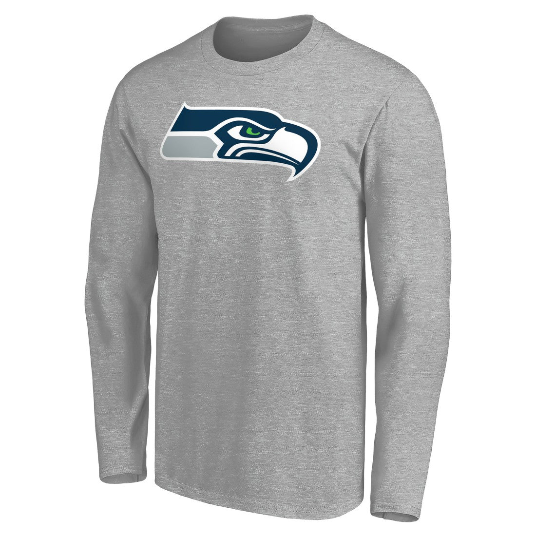 Seattle Seahawks Team Authentic Custom Long Sleeve T-Shirt - Gray sale