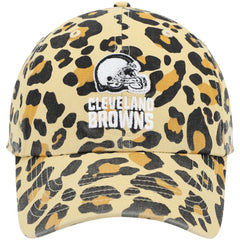 Cleveland Browns '47 Women's Bagheera Clean Up Allover Adjustable Hat - Tan cheap