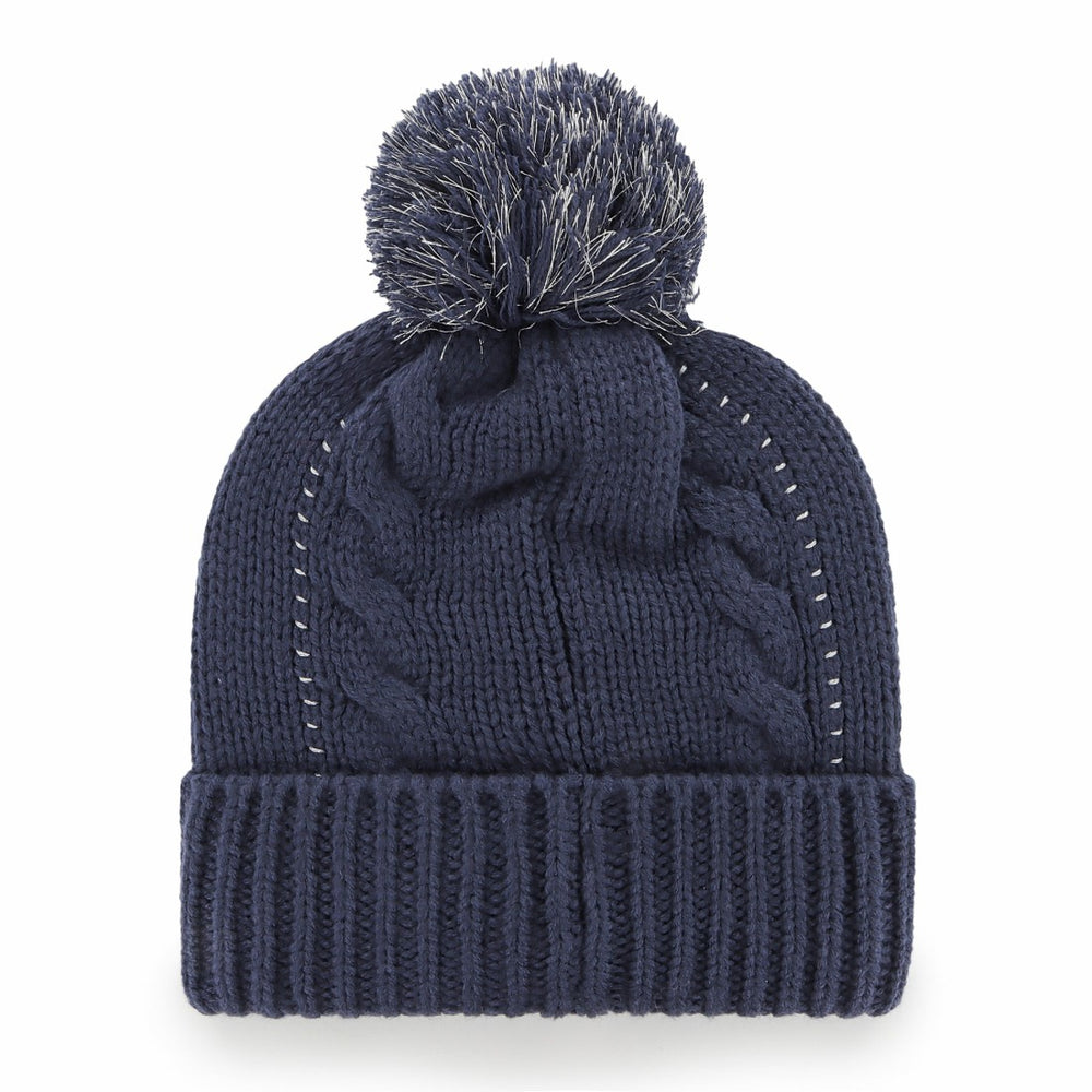 Tennessee Titans '47 Women's Bauble Cuffed Knit Hat with Pom - Navy online
