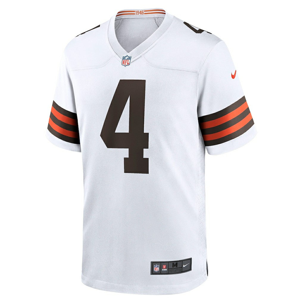 Deshaun Watson Cleveland Browns Game Jersey - White | Nike for sale