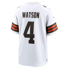 Deshaun Watson Cleveland Browns Game Jersey - White | Nike for sale