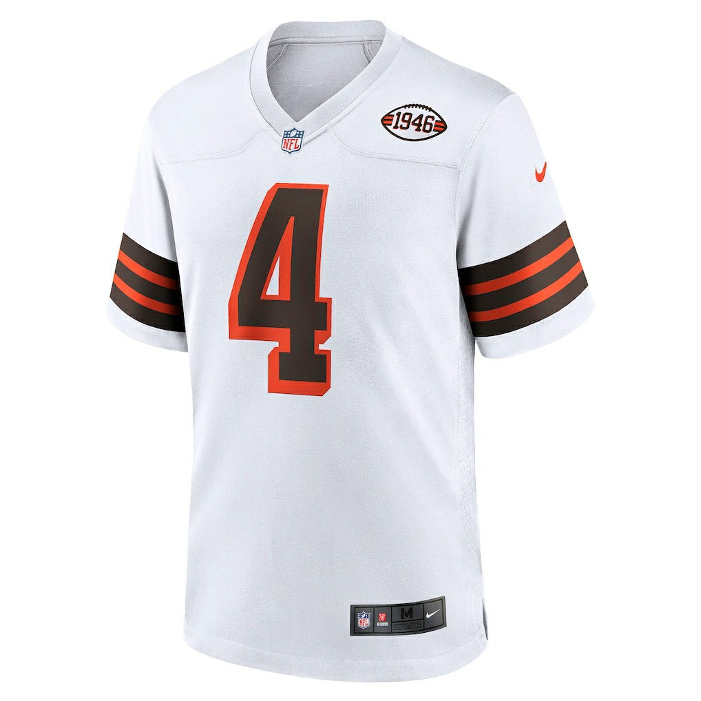 Deshaun Watson Cleveland Browns Alternate Game Jersey - White | Nike sale