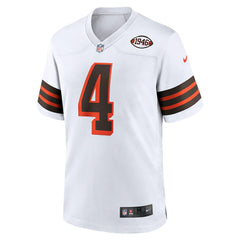 Deshaun Watson Cleveland Browns Alternate Game Jersey - White | Nike sale