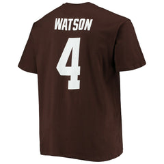 Deshaun Watson Cleveland Browns Big & Tall Player Name & Number T-Shirt - Brown outlet
