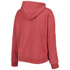Arizona Cardinals '47 Women's Color Rise Kennedy Notch Neck Pullover Hoodie - Cardinal discount