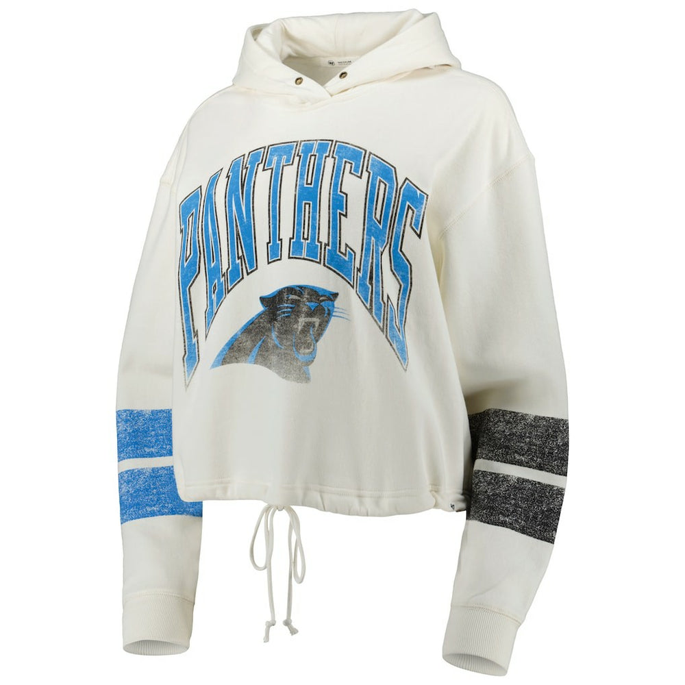 Carolina Panthers '47 Women's Harper Pullover Hoodie - Oatmeal cheap