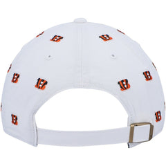 Cincinnati Bengals '47 Women's Confetti Clean Up Adjustable Hat - White sale